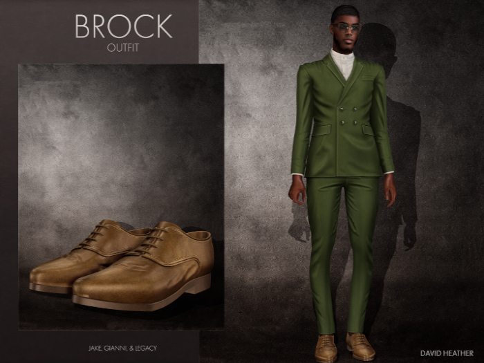 -David Heather-Brock Slacks - FATPACK