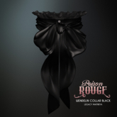 POISON ROUGE Wendelin Collar Black