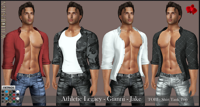 [Wild Design] TOBI TOP SHIRT FATPACK DEMO