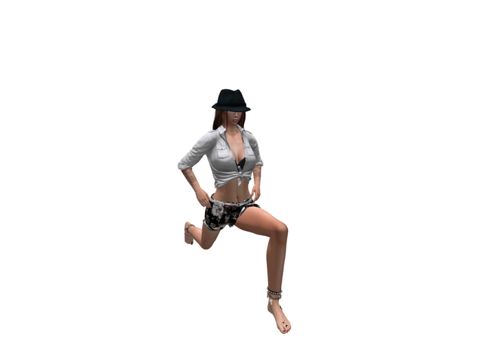 Exercise Runners Lunge left leg