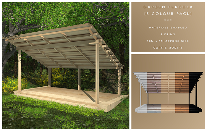 [F] Garden Pergola