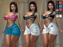 *Cami*082*Top +Skirt