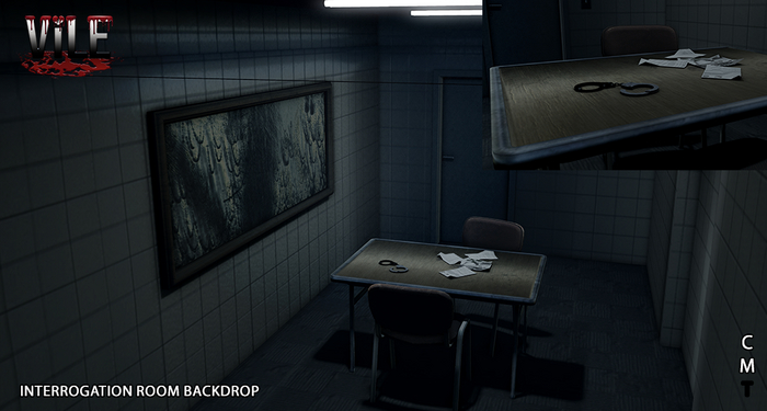 Vile - Interrogation Room Backdrop Box (Add Me)