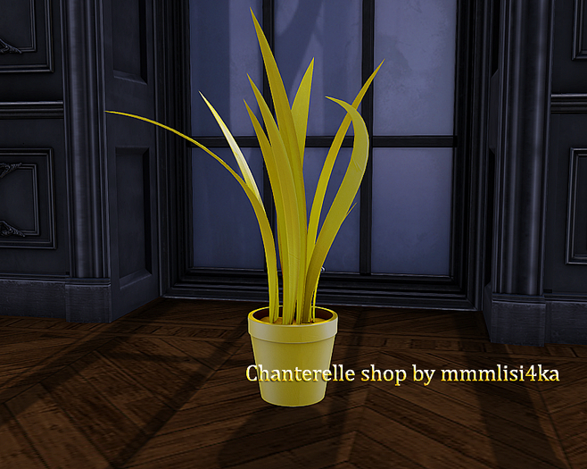 ionic : Painted plant - yellow