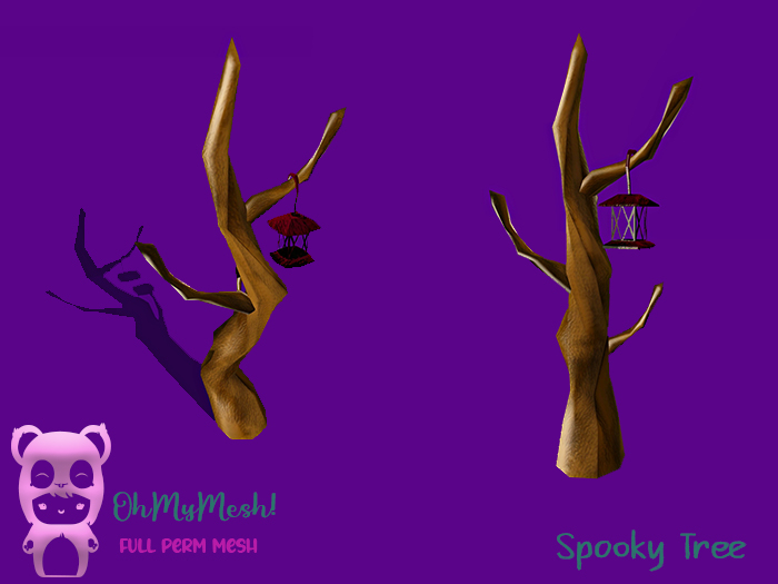 OhMyMesh! Spooky Tree - Full Perm Mesh