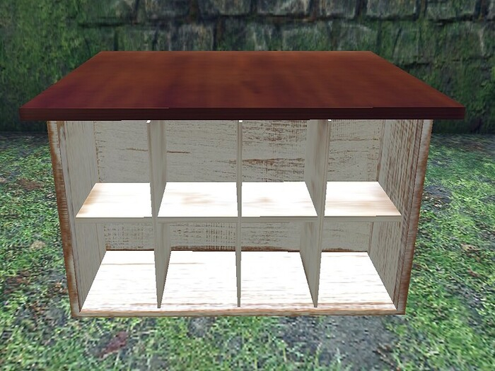 Cubby Coffee Table