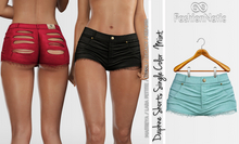 Daphne Torn Shorts Mint - Maitreya Lara, Lara Petite, Kupra, Legacy, Reborn, Juicy - FashionNatic