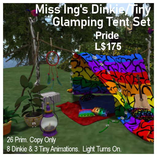 Miss Ing's DT Glamping Tent Pride