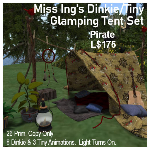Miss Ing's DT Glamping Tent Pirates