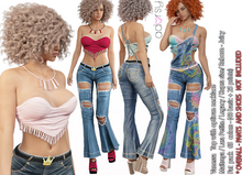 adorsy - Vanessa Top Fatpack - Maitreya/Legacy/Lara Petite/Kupra/Reborn-Juicy