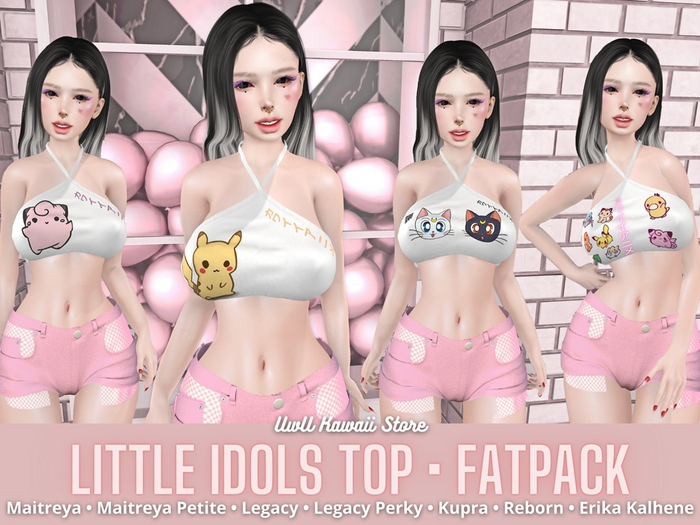 Little idols top Fatpack - UwU Kawaii Store