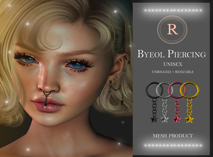[ R U V A ] - Byeol Piercing UNISEX 