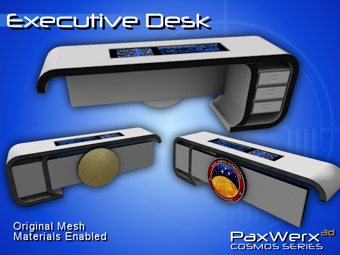 PaxWerx 3d - Executive Desk