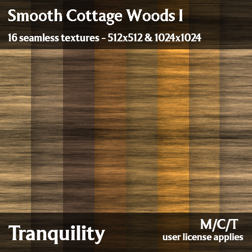 Tranquility - Smooth Cottage Woods I Textures Boxed