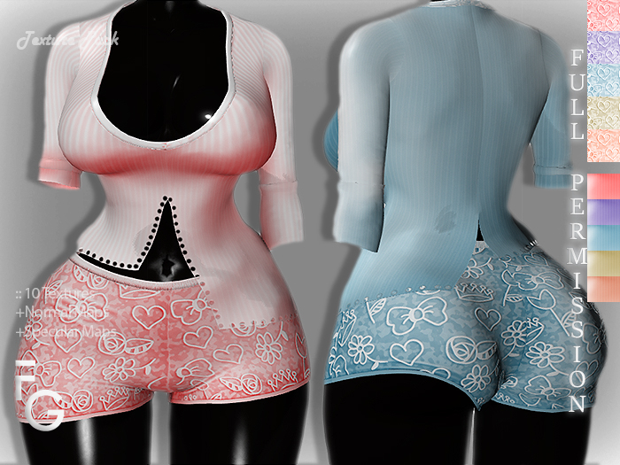 .Fragile. 10 Textures Full Perm for Gutto Cluster Outfit