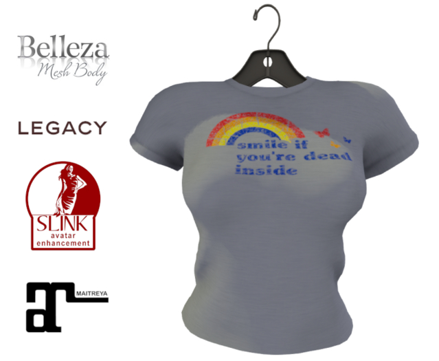 Smile..Inside Womens Classic Tee