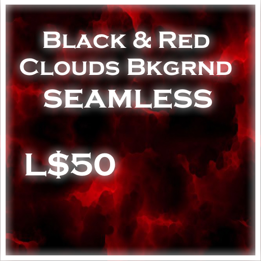 Black and Red Clouds Texture [boxed]