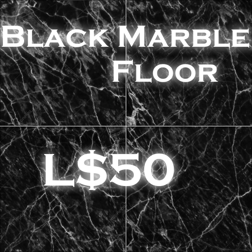 [BEST SELLER!] Black Marble Floor Texture [boxed]