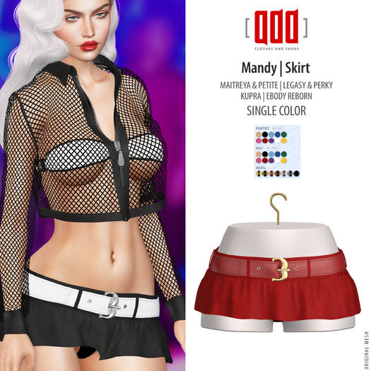 [ADD] Mandy Skirt - Red