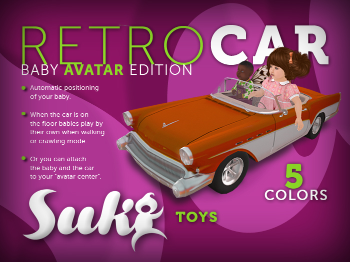 SUKi. Retro Car KID AVI Edition