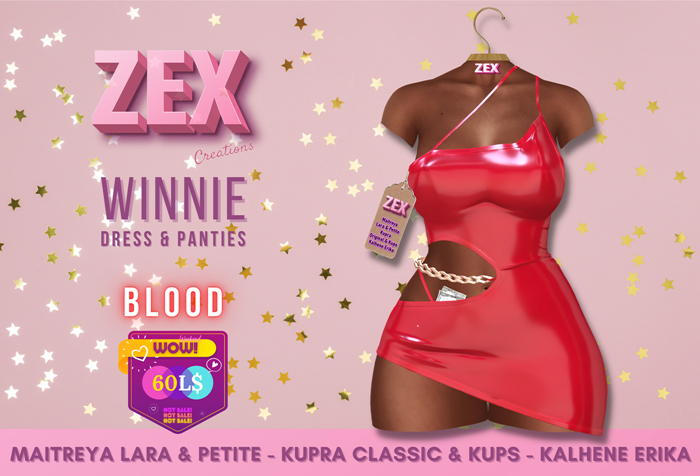 Winnie Dress Blood