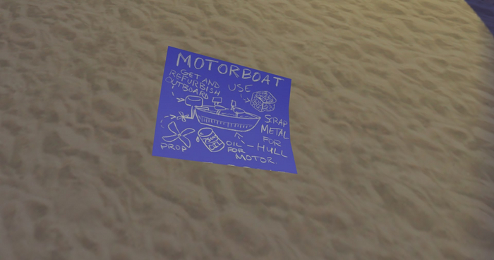 (7S) Uncommon Blueprint: Personal Motorboat