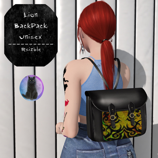 ::MM:: Lion GOAM backpack unisex - resize