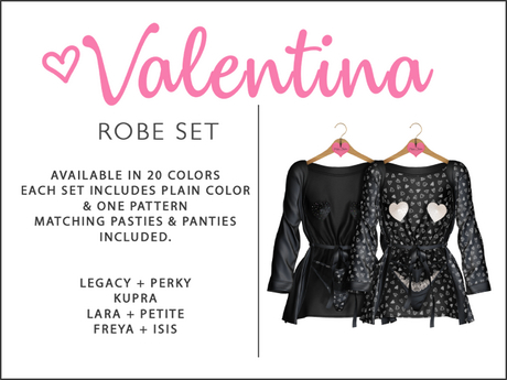 Second Life Marketplace - Mon Cheri - Valentina Robe Set Peach