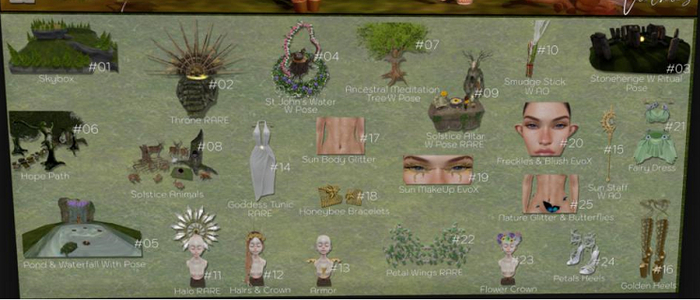 02 Litha Sun Throne RARE