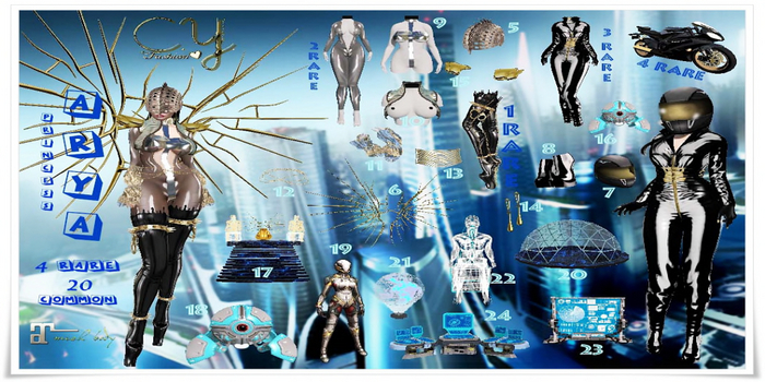 02-[C.Y<3Fashion] *ARYA*Bodysuit BOM - RARE -