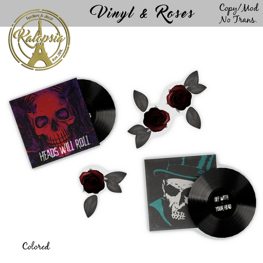 Kalopsia - Vinyl & Roses Deco (Color)