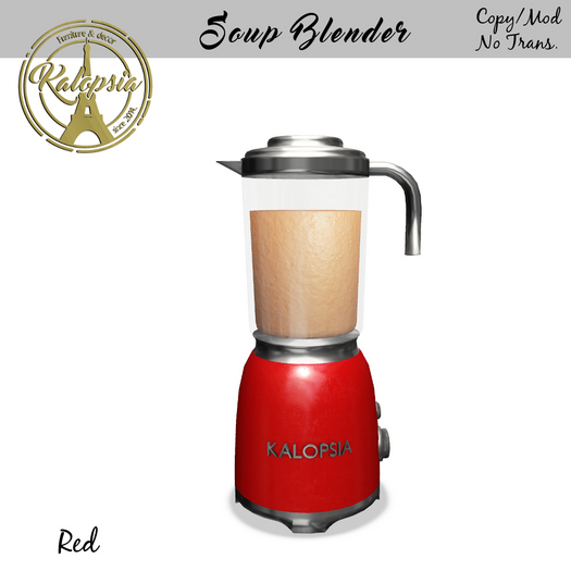 Kalopsia - Soup Blender (RED)