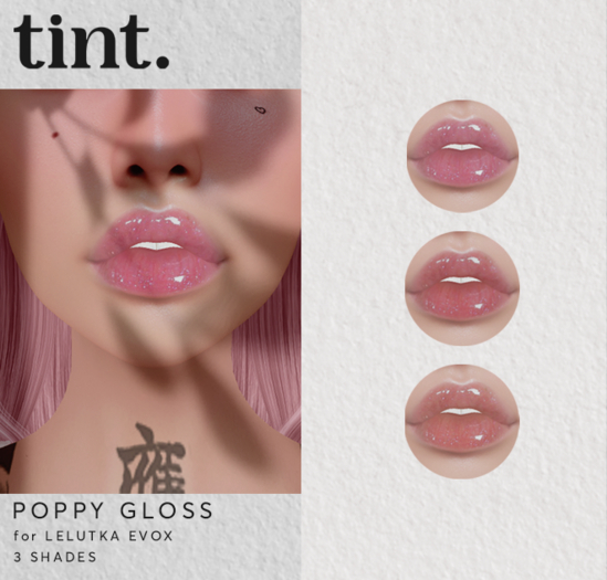 [tint.] Poppy Gloss for Lelutka EVOX