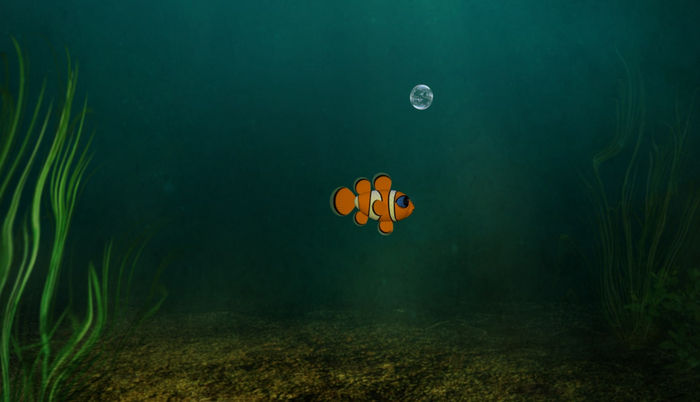 (7S) Uncommon Fish: Orange Clownfish