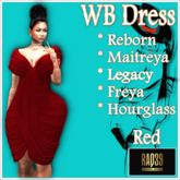 [R39] WB Dress-Red