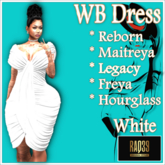 [R39] WB Dress-White