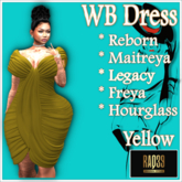 [R39] WB Dress-Yellow