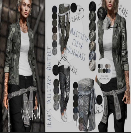 RKKN. Leah's WaitShirt Plain RARE/HG