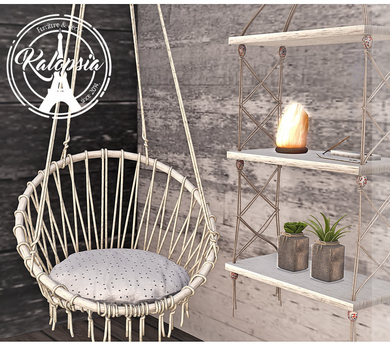 Second Life Marketplace - Kalopsia - Tessa's Chair - White