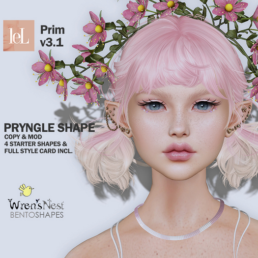 { wren's nest } Pryngle Shape for LeLutka Prim v3.1