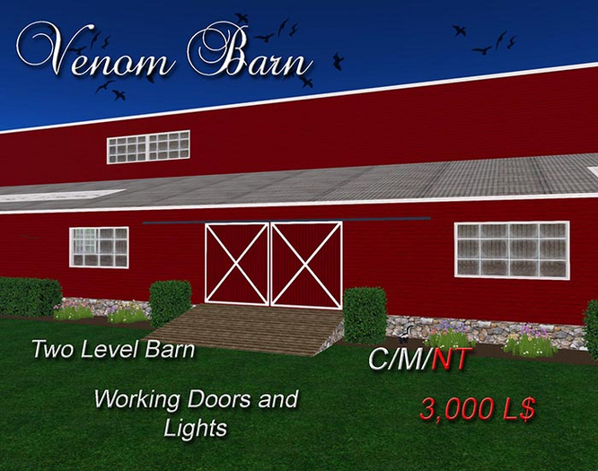 Venom Barn ~ Red