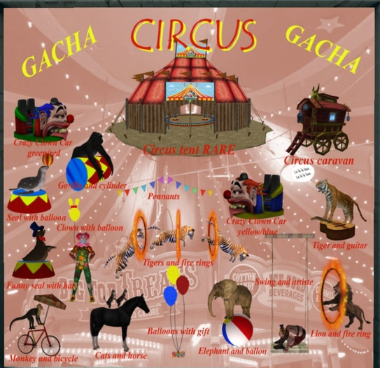 *TT* GACHA Circus caravan