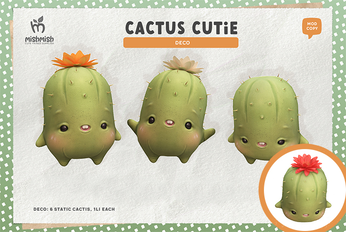MishMish - Cactus Cutie Deco - Red [Boxed]