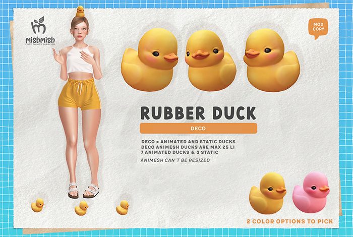 MishMish - Rubber Duck Deco Fatpack [Boxed]