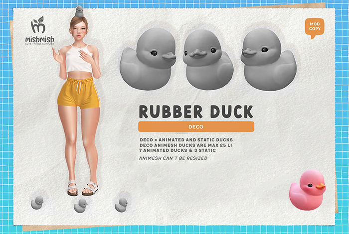 MishMish - Rubber Duck Deco - Candy [Boxed]
