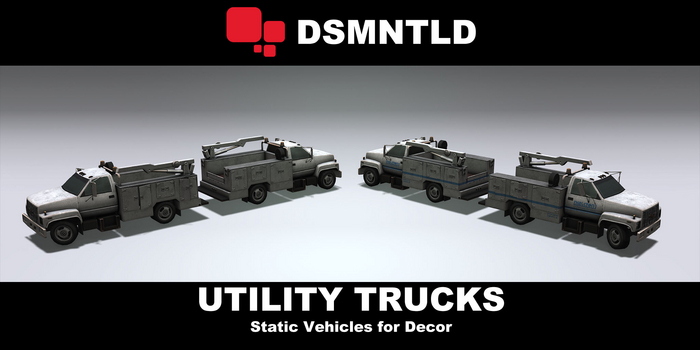 Utility Trucks | Renafox3D x DSMNTLD