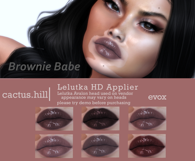 C.H- Brownie Babe Lip Set DEMO Evox
