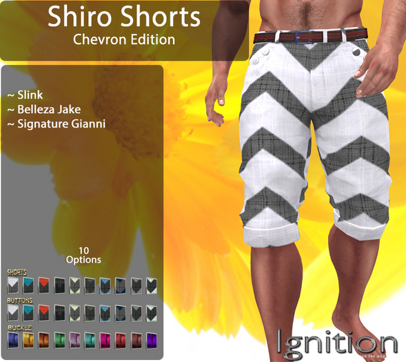 Ignition Shiro Shorts Chevron