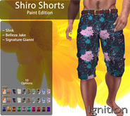 Ignition Shiro Shorts Paint