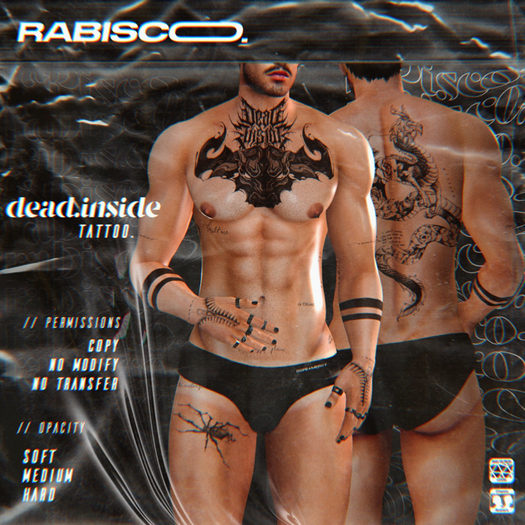 // rabisco. - dead.inside. tattoo.